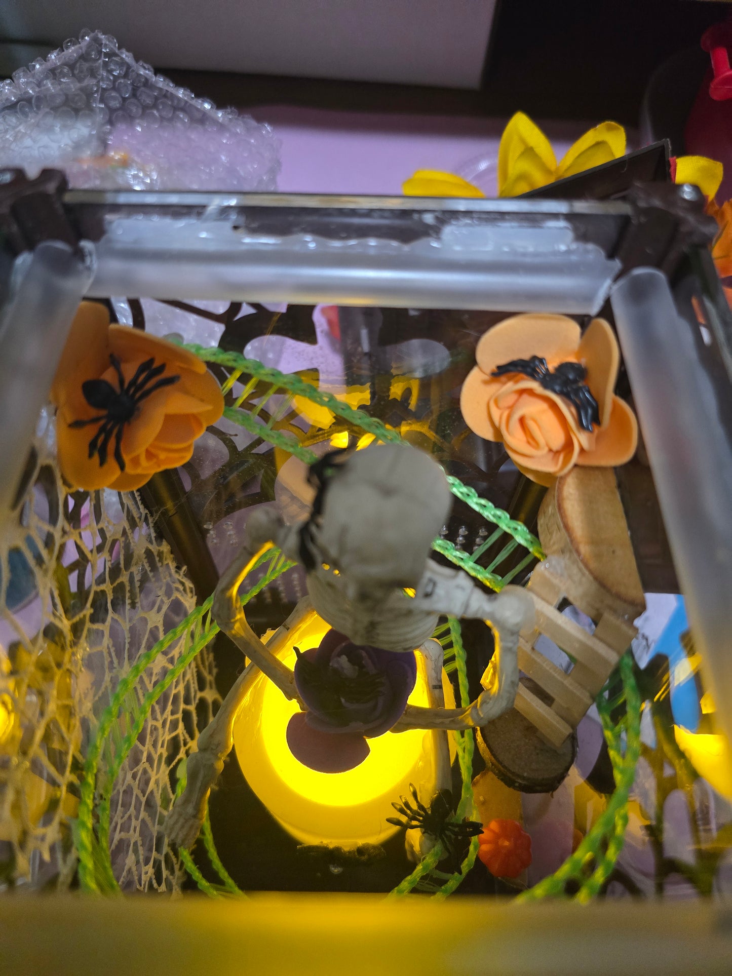 Repurposed Halloween latern