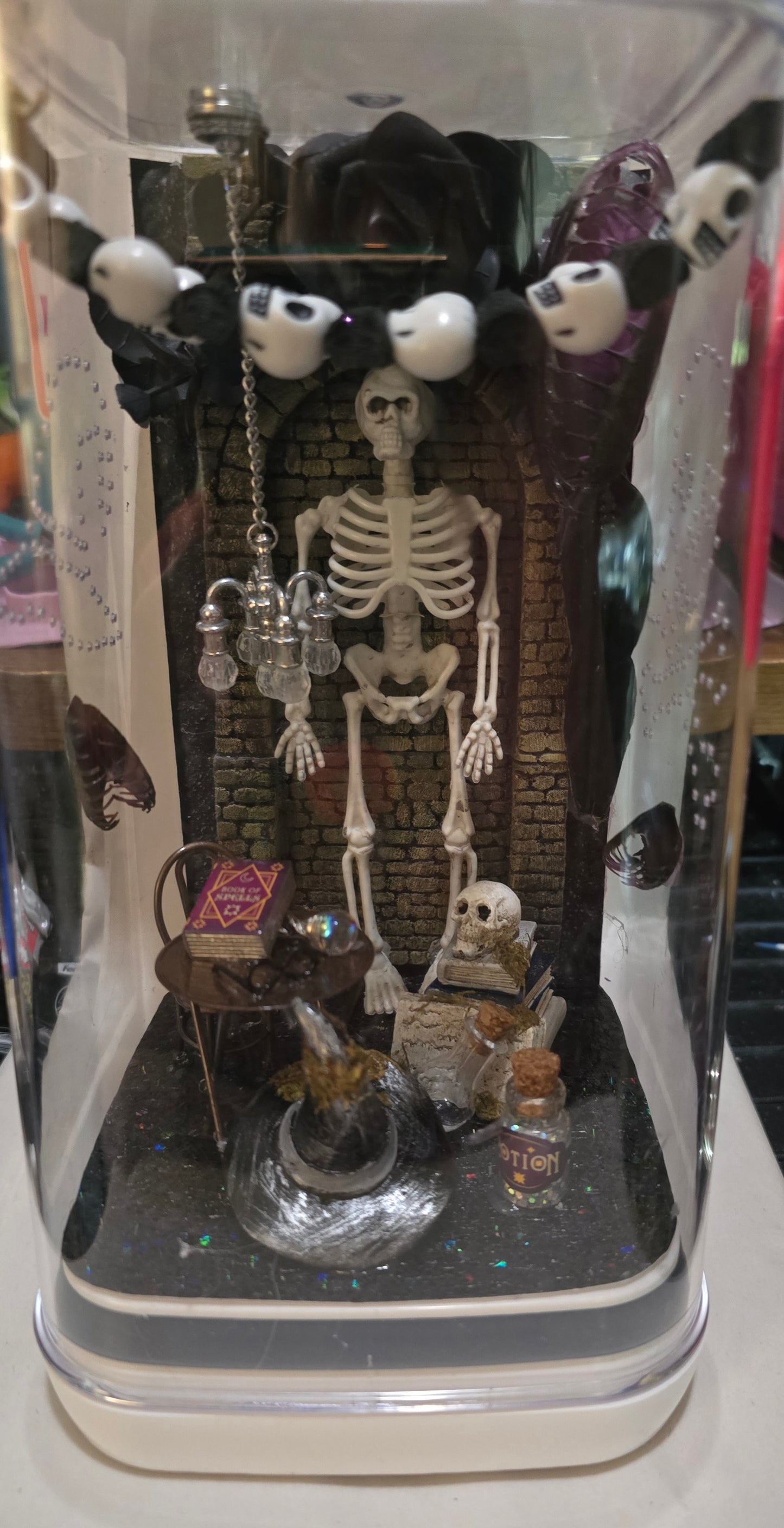 Custom Halloween/Goth enclosure